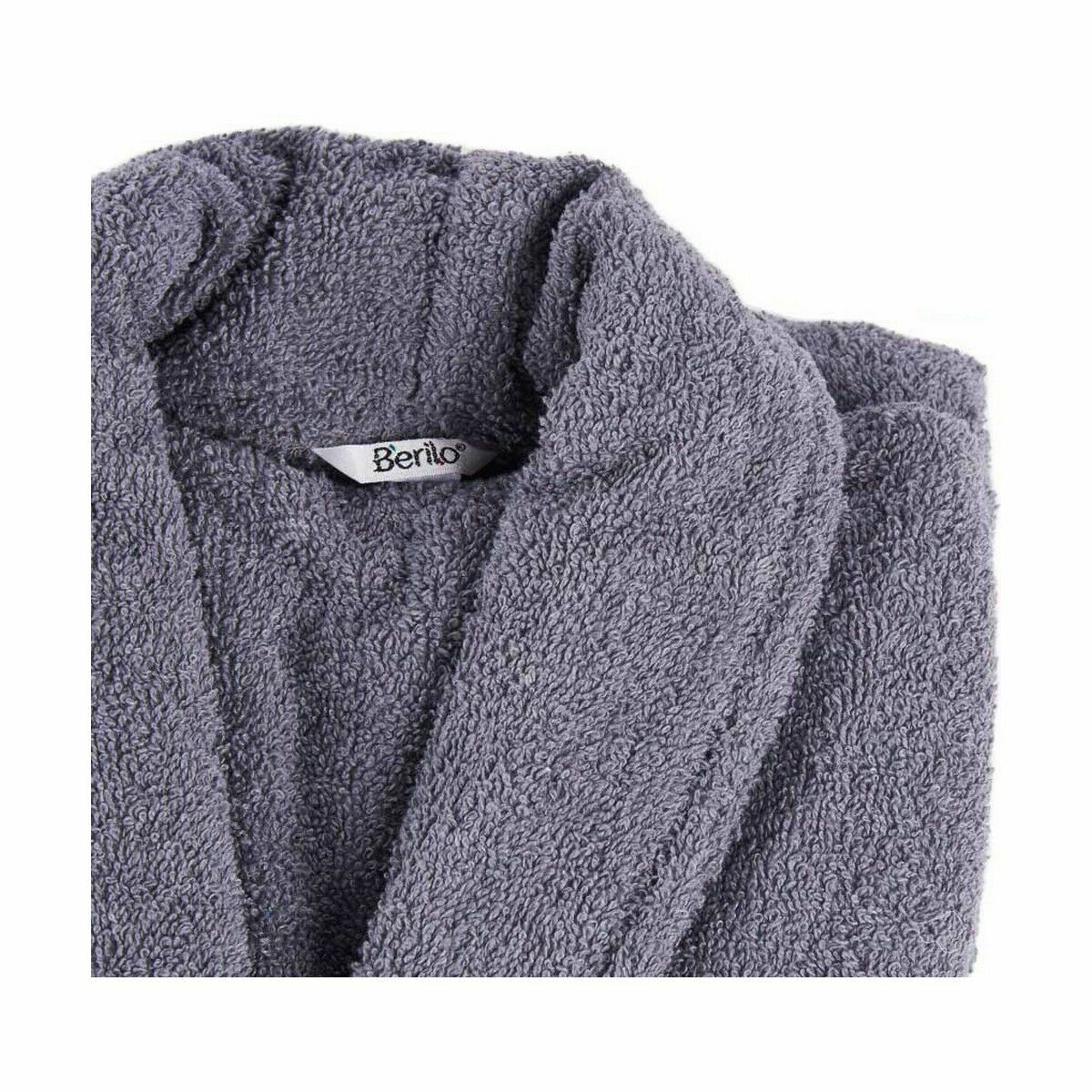 Bademantel Berilo Grau L/XL (6 Stück)
